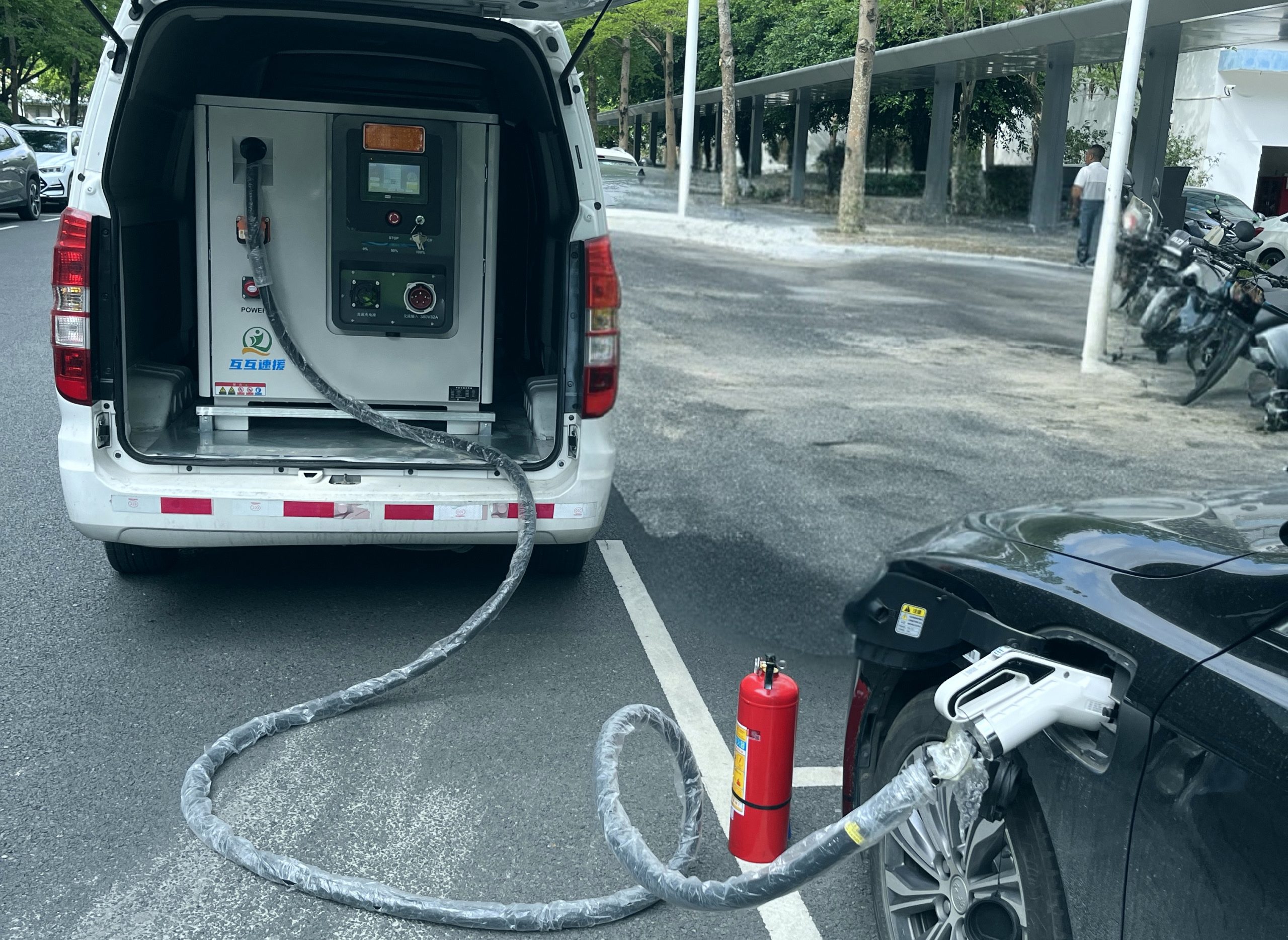 移动储能车救援场景